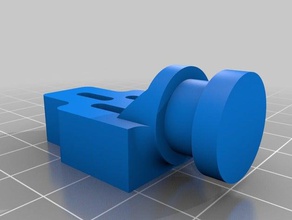 chimera adjustable j-head mount 3d printer accessories e3d hotend jhead j head 3d print model - Mito3D