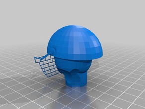kyle & abhi helmet 3d printing 3d print model - Mito3D