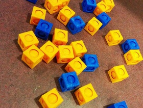 tiny cube gyro 3d printing tests 3d print model - Mito3D