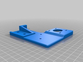 delta style 3d printer parts 3d print model - Mito3D