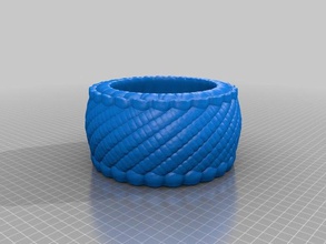 klobige Armband Armbänder 3d print model - Mito3D