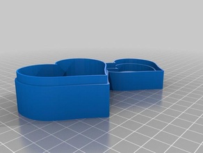 hartendoosje containers customized 3d print model - Mito3D
