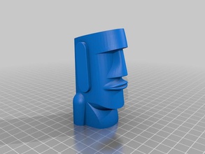 moai statue other 3d art easter island model 3d print model - Mito3D
