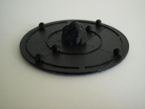 carbon atom physics astronomy learning tactile 3d print model - Mito3D