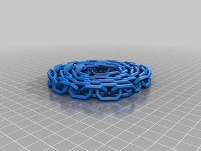 50 link chain customized 3d print model - Mito3D