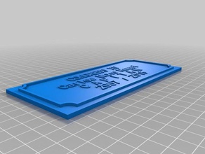 monito sinais e logotipos personalizado 3d print model - Mito3D