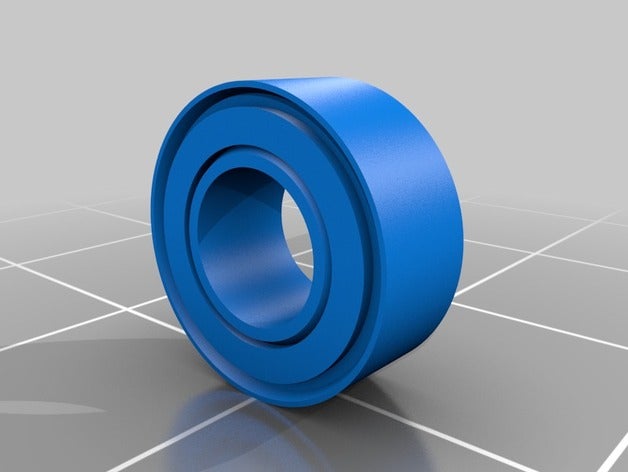 ball bearing 5x10x4 mr105zz ball-bearing 3D print model - Mito3D