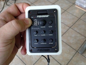 fishman prefix presys preamplificatore per chitarra adattatore musica l'adattatore prefisso 3d print model - Mito3D