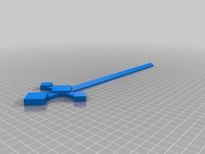 my customized sword art 3d print model - Mito3D