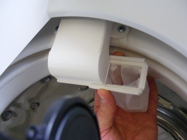 filtro de cotão máquina lavar roupa - electrolux peças substituição 3D print model - Mito3D