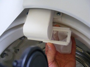 panno filtro lavatrice electrolux parti di ricambio 3d print model - Mito3D