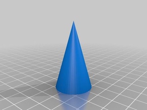 mi personalizados de cono hueco matemáticas art personalizado 3d print model - Mito3D
