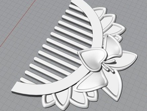 mulan comb accessories disney mulancomb 3d print model - Mito3D