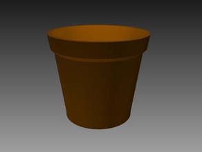 vaso de flores outros 3d o blender contentor fastenerless flowerpot jardim família reprap útil 3d print model - Mito3D