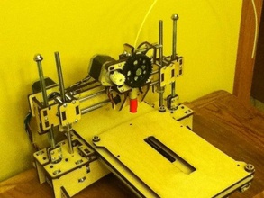 printrbot lc eixo y estendido tabela de impressão 6x8 área 3d a impressora partes corte laser atualização 3d print model - Mito3D