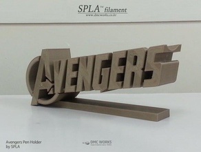 avengers pen holder 3d print model - Mito3D
