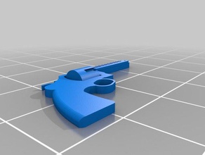 ruler pistol diy 3d print model - Mito3D