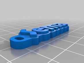 sema organizasyon özelleştirilmiş 3d print model - Mito3D