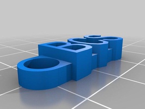 bcs Anahtarlık organizasyon özelleştirilmiş 3d print model - Mito3D
