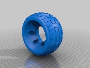 mein erstes rc-Reifen versuchen r c Fahrzeuge openrc palmiga Reifen 3d print model - Mito3D