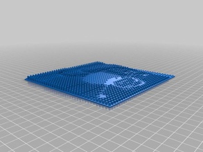 meine angepasste glückliche Affen durchsucht Replikate 3d print model - Mito3D