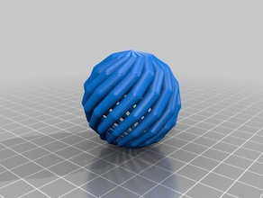 my customized sphere 3d print model - Mito3D