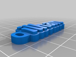 ilhan organização personalizado 3d print model - Mito3D