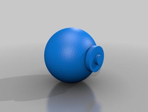 cherish ball toy & game accessories pokeball 3d print model - Mito3D