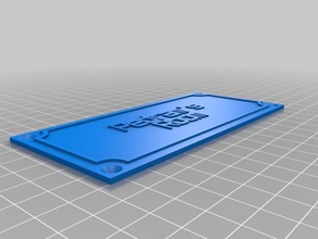 my customized simple name sign signs & logos 3d print model - Mito3D