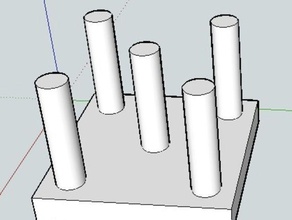 tubo de ensaio acessórios outros 3d print model - Mito3D
