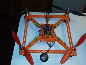 boîte de drone r c véhicules quadricoptère 3d print model - Mito3D