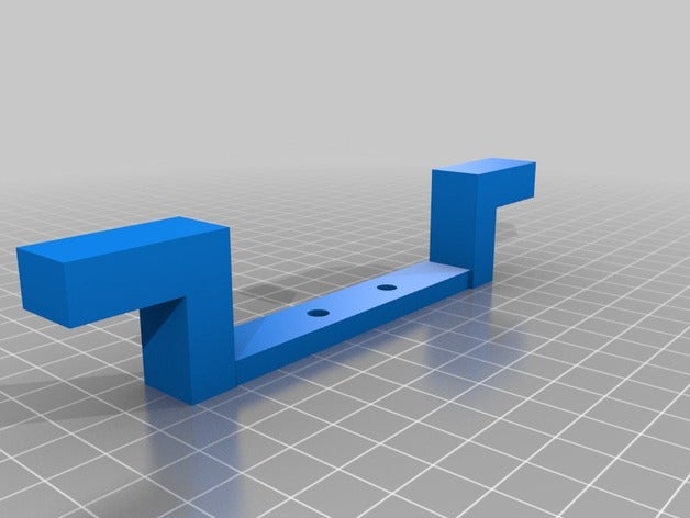 false drawer bracket bathroom 3D print model - Mito3D