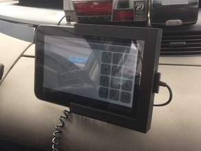 samsung 2 7 inç tutucu sekmesi tablet tab2 bağlayın 3d print model - Mito3D
