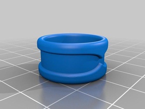 b01 ring rings bulgari 3d print model - Mito3D