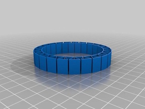 usdastretchlet bracelet les bracelets personnalisé 3d print model - Mito3D