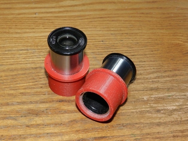 23 mm 30 Mikroskop-Okular-Adapter Teile 23mm 30mm Okular-adapter Mikroskop stereo-Mikroskop zoom-Mikroskop 3D print model - Mito3D