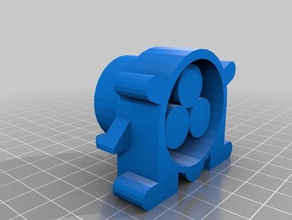 peristalic pompa maketi sahne işleyişi ölçekli model 3d print model - Mito3D