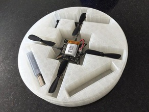 crazflie Tragetasche r c Fahrzeuge crazyflie quadcopter 3d print model - Mito3D