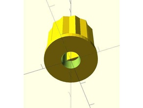 knob rotary encoder electronics 3d print model - Mito3D