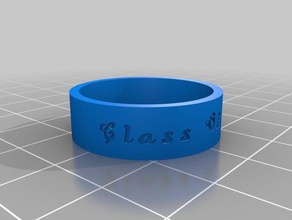 ricky castillo fixo anel anéis personalizado 3d print model - Mito3D