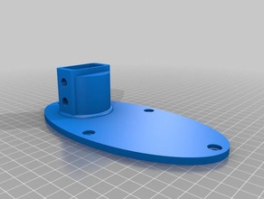 clip mount fan wall bracket replacement parts makergear m2 3d print model - Mito3D