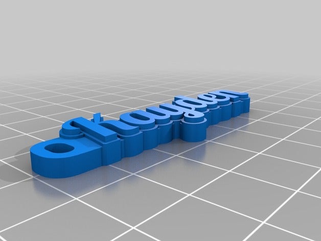 jayce organización personalizado 3D print model - Mito3D