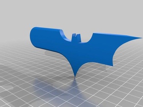 dark knight batknife gadgets batman cool knife 3d print model - Mito3D