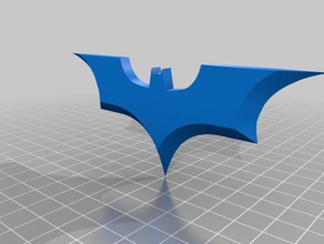 dark knight logo jouets & jeux de batman cool 3d print model - Mito3D