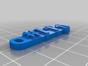 pa organización personalizado 3d print model - Mito3D
