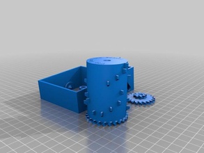 pop geht das Wiesel mechanisch ist - Spielzeug angepasst 3d print model - Mito3D