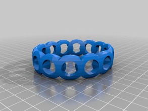 thinck bracelets customized 3d print model - Mito3D