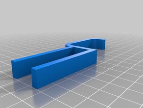 my customized shelf hook 4 office 3d print model - Mito3D
