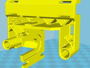 ecubmaker fantasy - y axis stepper motor bracket flashforge creator 3d printer parts 3d print model - Mito3D