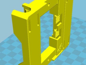 ecubmaker fantaisie - double extrudeuse support de flashforge creator L'imprimante 3d pièces 3d print model - Mito3D